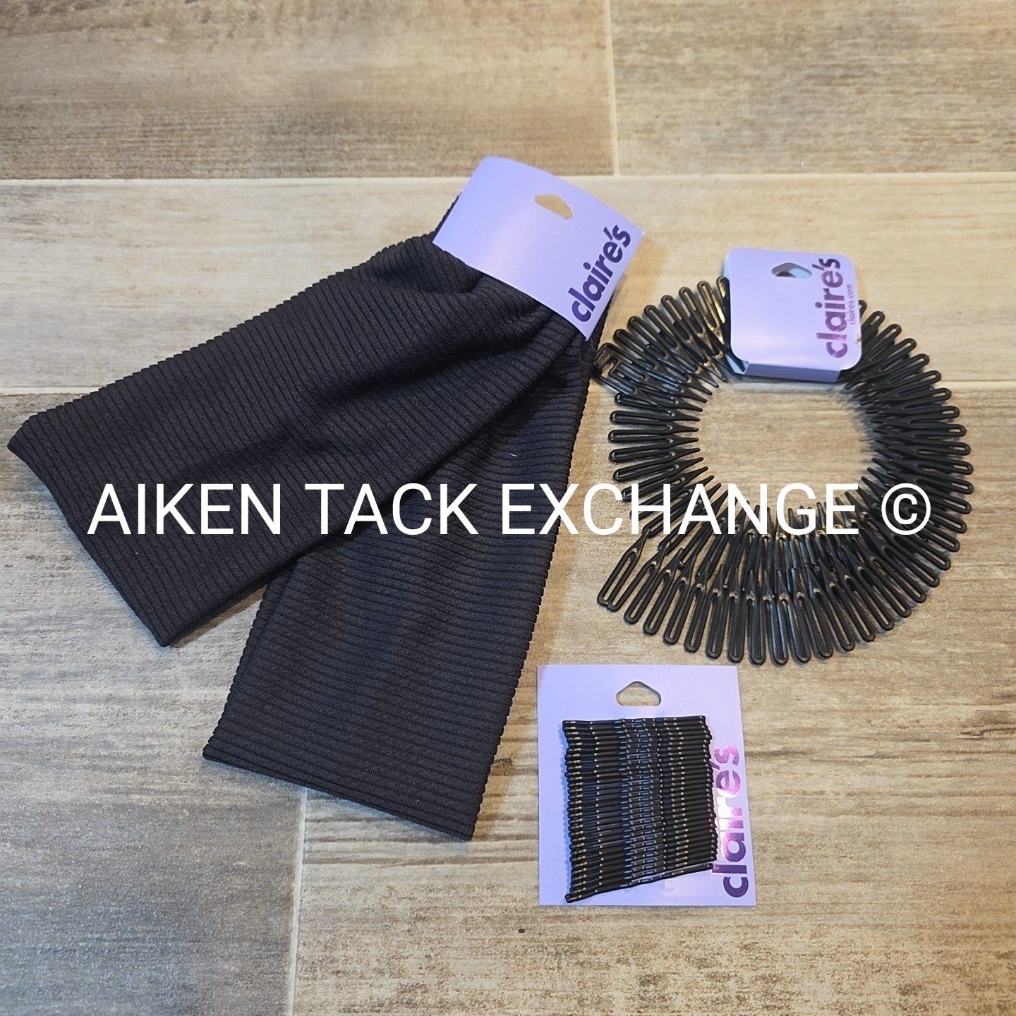 Claire's Hair Bundle - 4 Headbands + Bobby Pins
