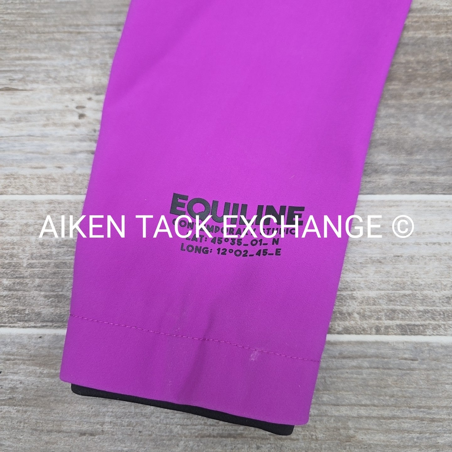 Equiline Full Zip Tech Sweatshirt, Sized Medium