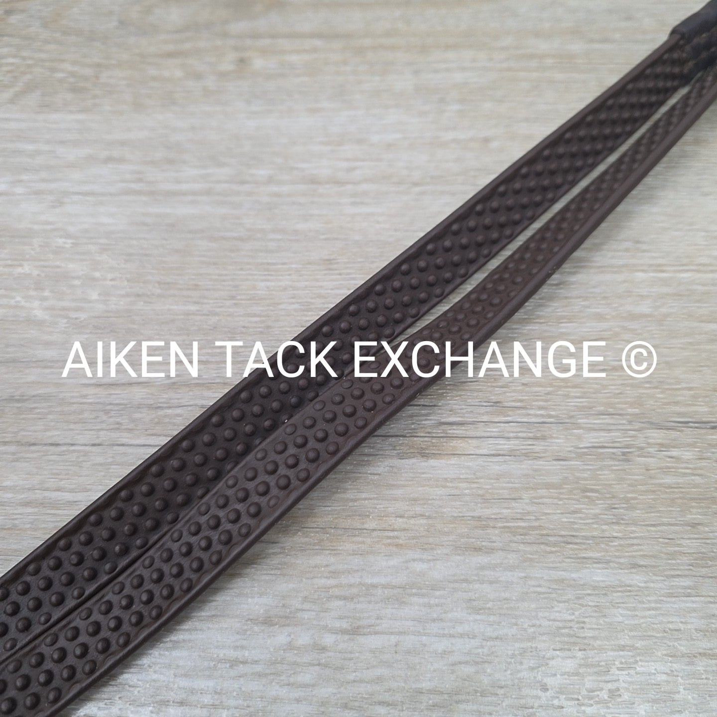 Nunn Finer Super Soft Grip Rubber Reins, Brown, 60"