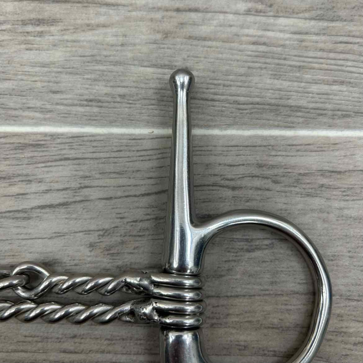 Full Cheek Double Twisted Wire Bit 5"