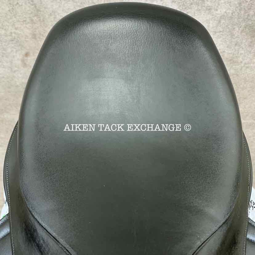 Stackhouse Monoflap Dressage Saddle, 17.5" Seat, Medium Narrow Tree, Wool Flocked Panels