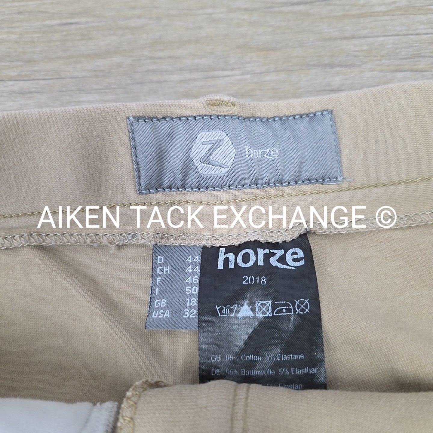 BARGAIN BUNDLE: 2 Pair Horze Silicone Grip Full Seat Breeches, Size 32