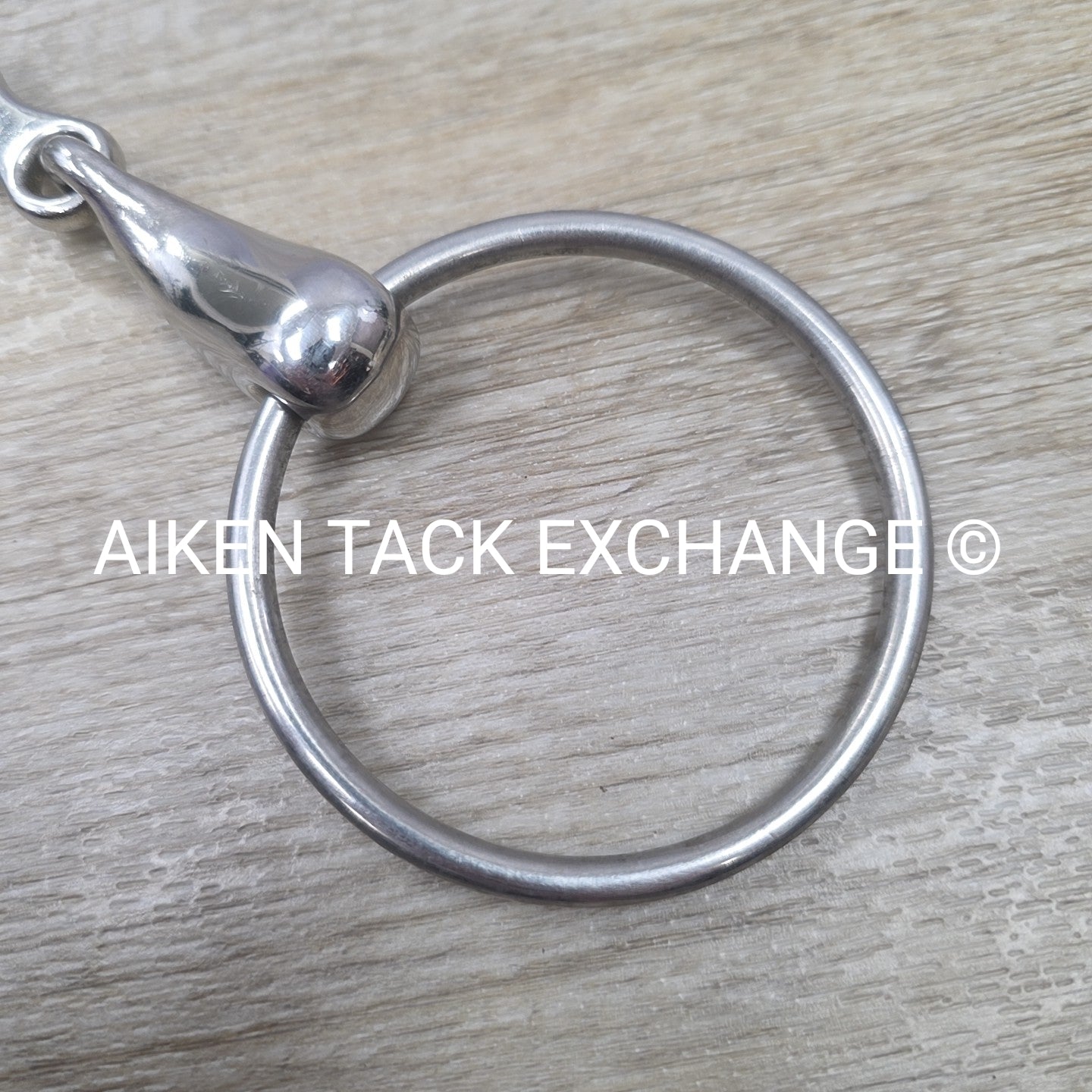 Stubben Hollow French Link Loose Ring Bit 5"