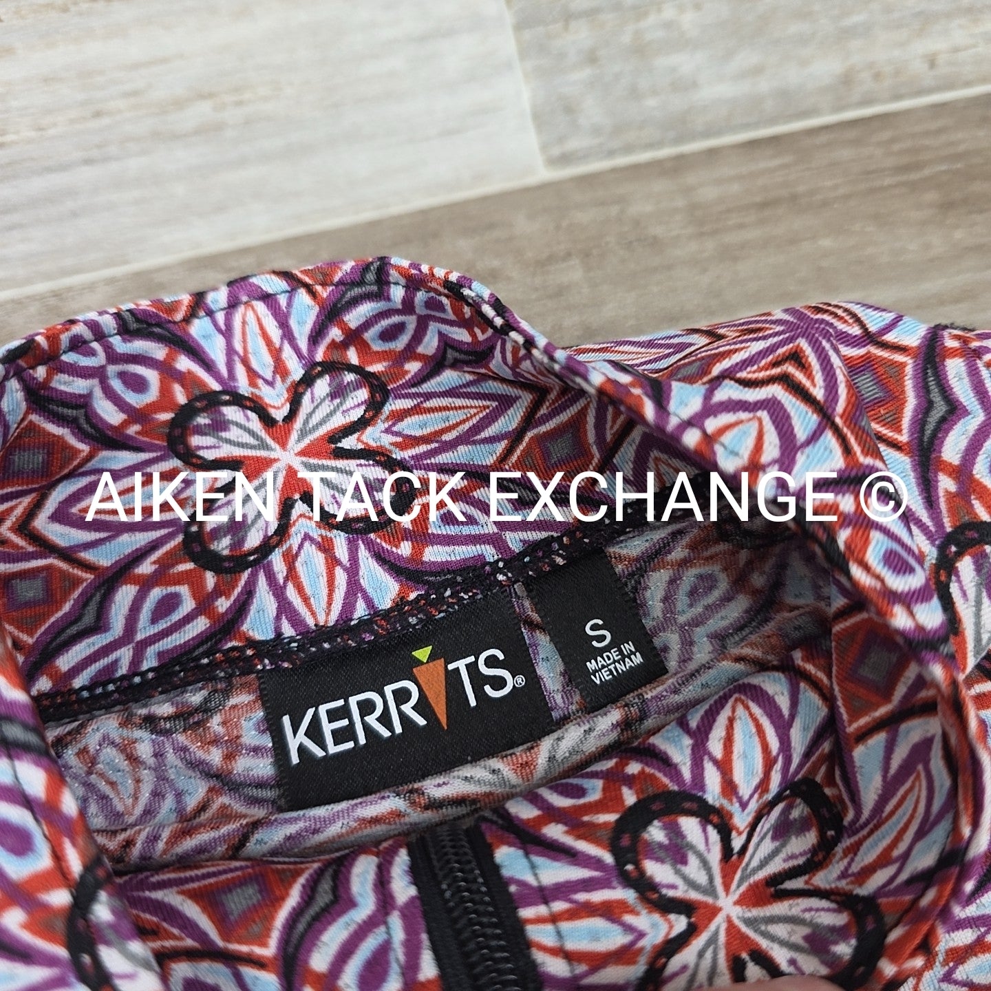 Kerrits Ice Fil Long Sleeve Top, Size Small