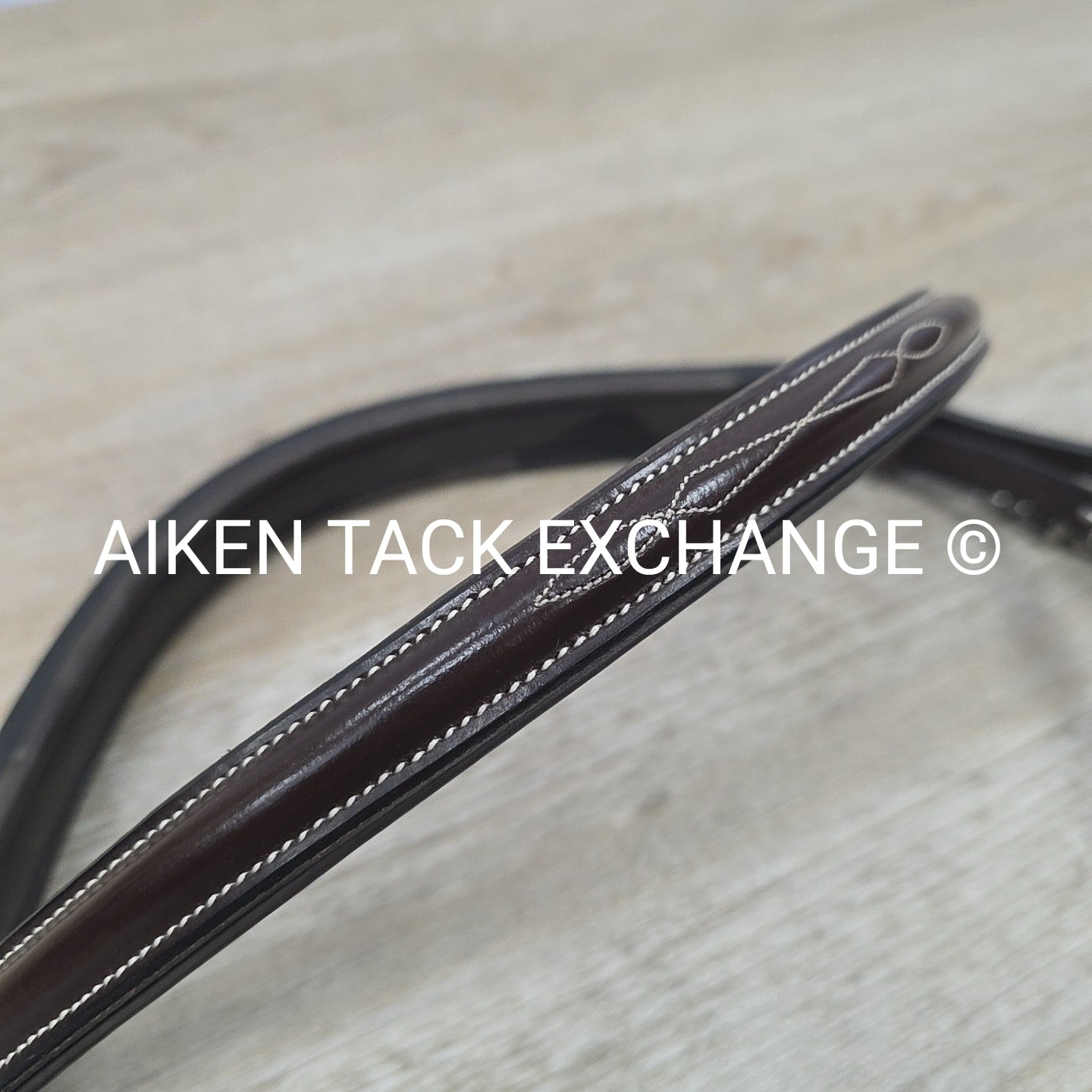 KL Select Black Oak Aster Bridle, No Reins, Oversize