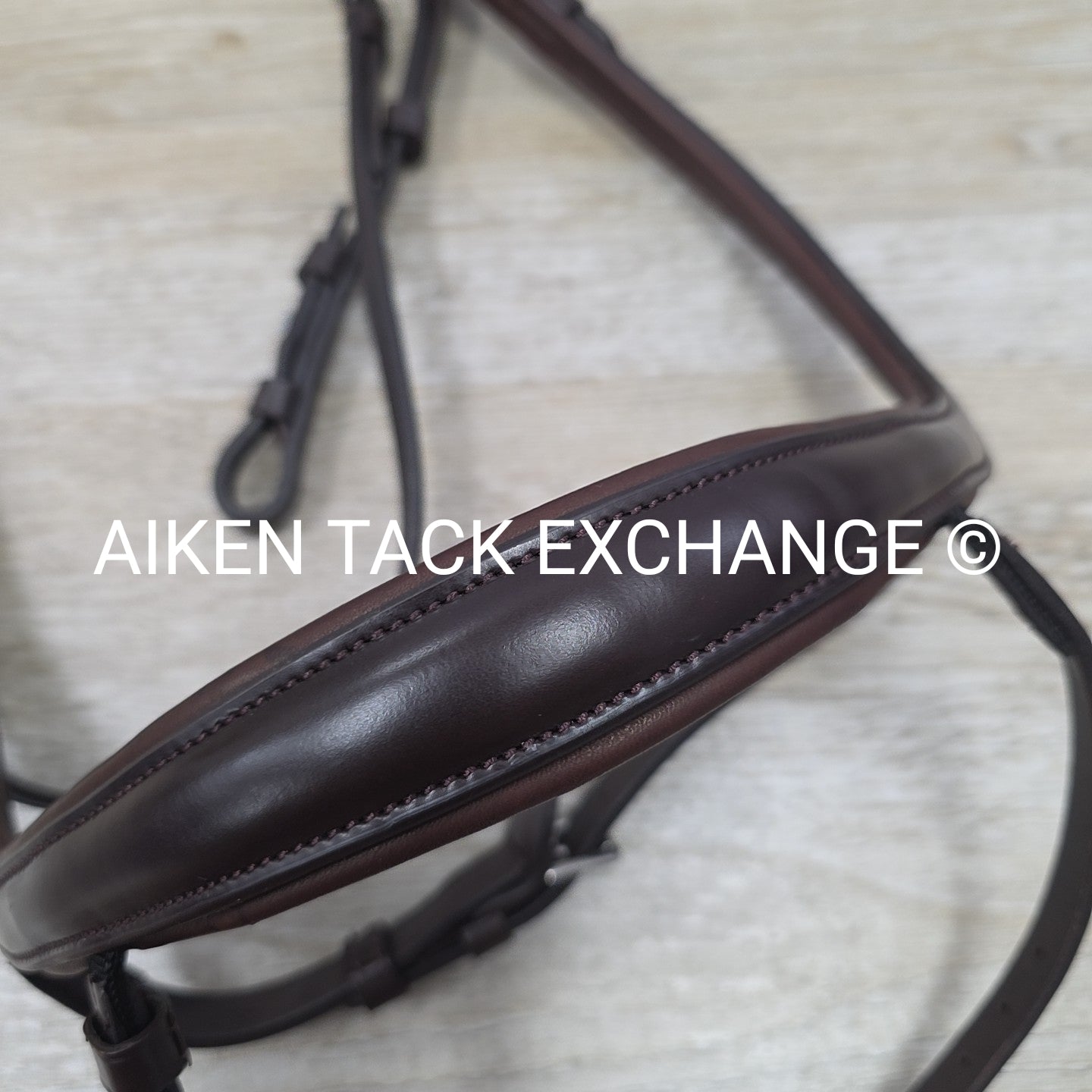 Shires Velociti Lusso Ergonomic Curved Flash Bridle, Size Full