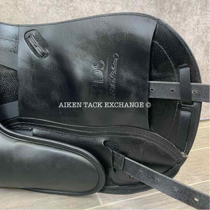 2019 PDS Carl Hester Integro II Monoflap Dressage Saddle, 18" Seat, Adjustable Tree - Changeable Gullet, Wool Flocked Panels