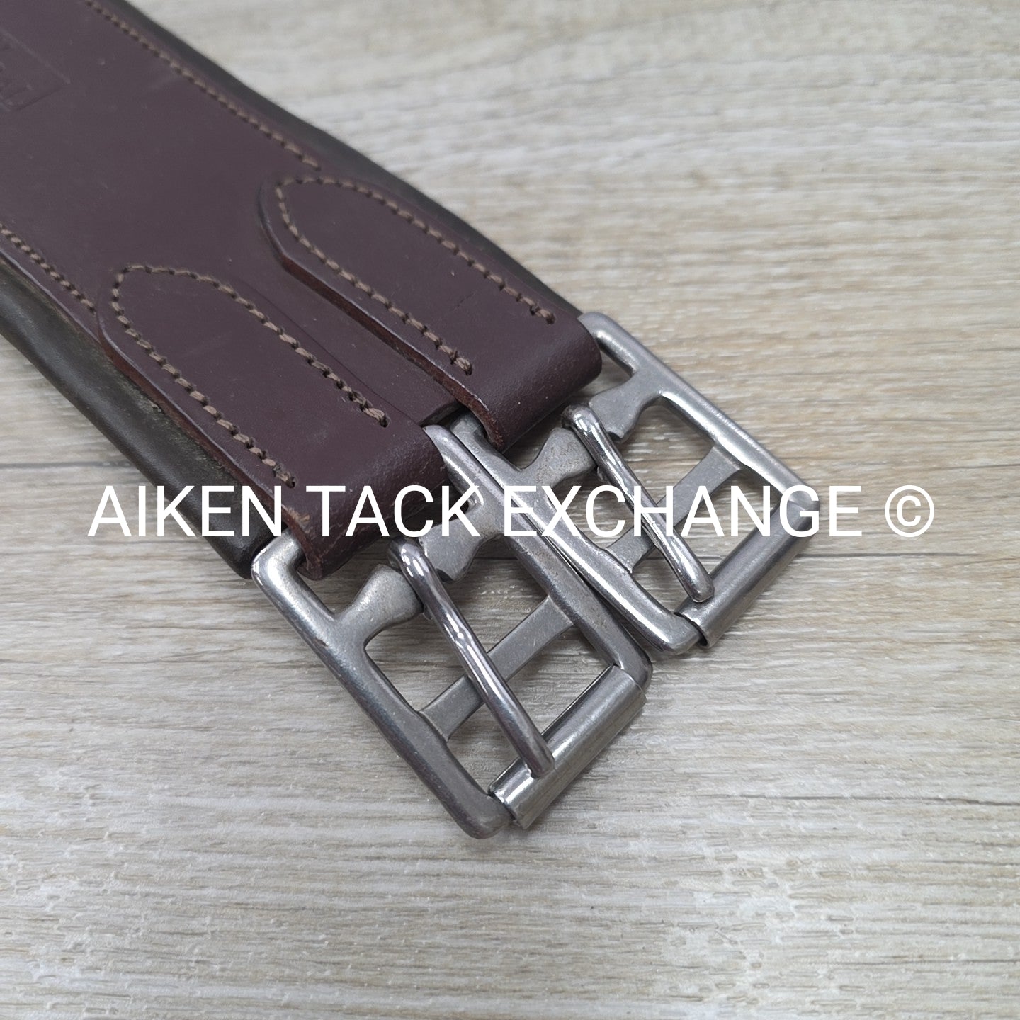 Harmohn Kraft Regal Girth with Single End Elastic, Brown, 50"