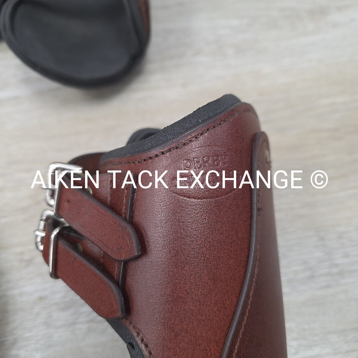 Derby Originals Leather Front & Hind Boot Set, Neoprene Lined, Brown, Size Full