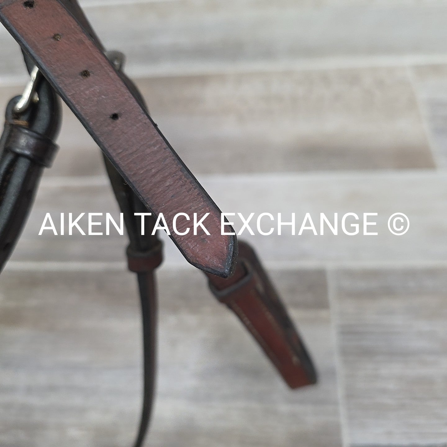 Various Brands Flash Bridle, No Reins, Brown, Size Full