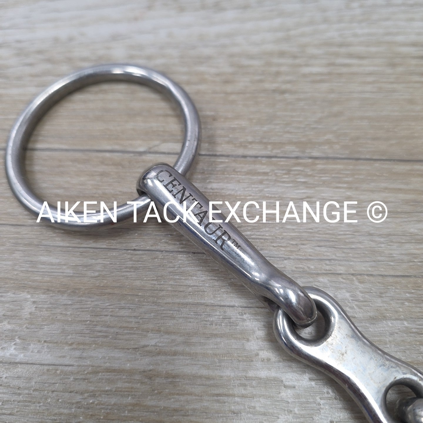 French Link Loose Ring Bradoon Bit 5.25"