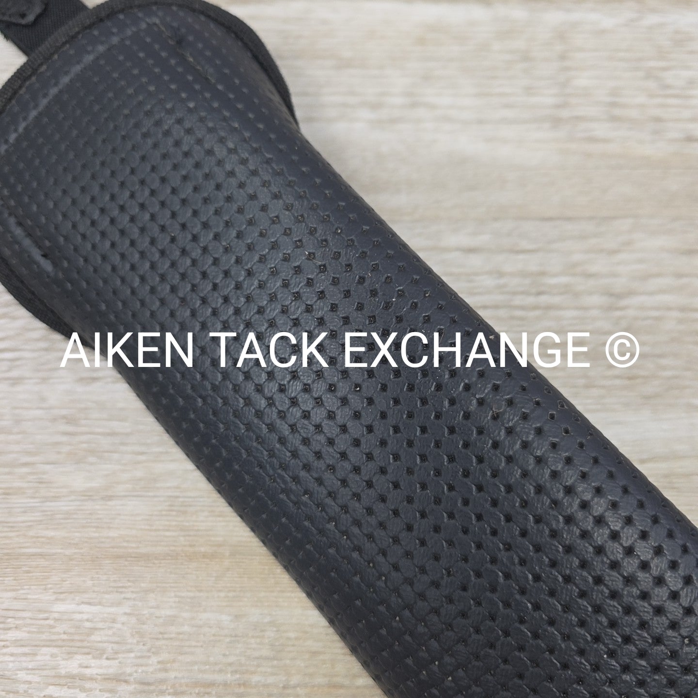 Synthetic Girth with Elastic at One End, Black, 48"