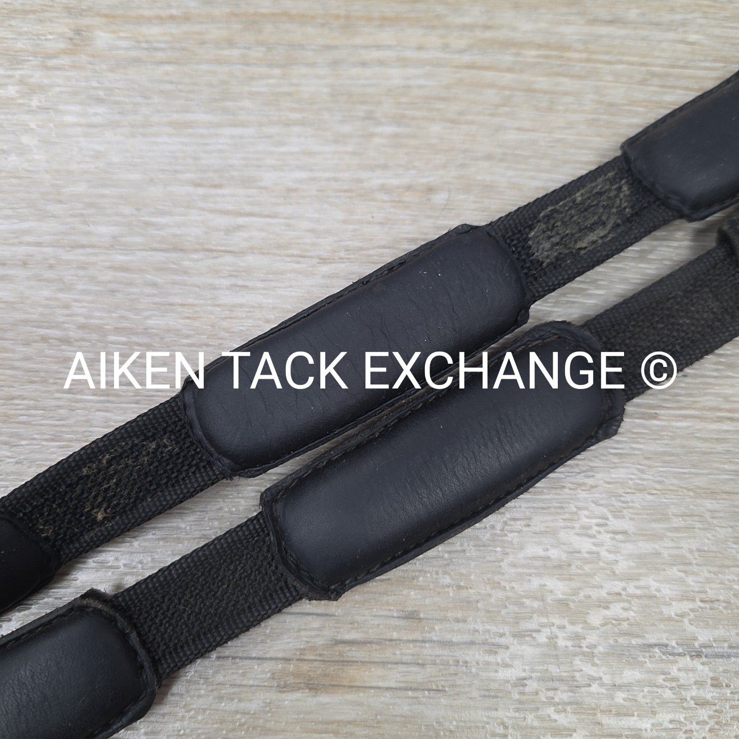 Correct Connect Intermittent Padded Reins, Black, 48"