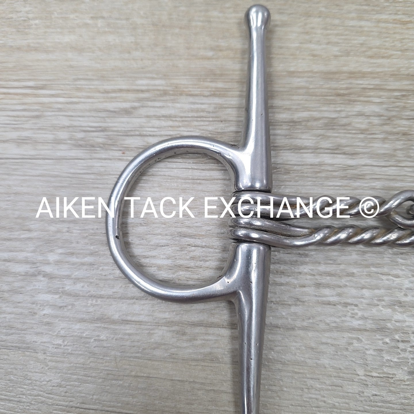 Double Twisted Wire Full Cheek Bit 4.75"