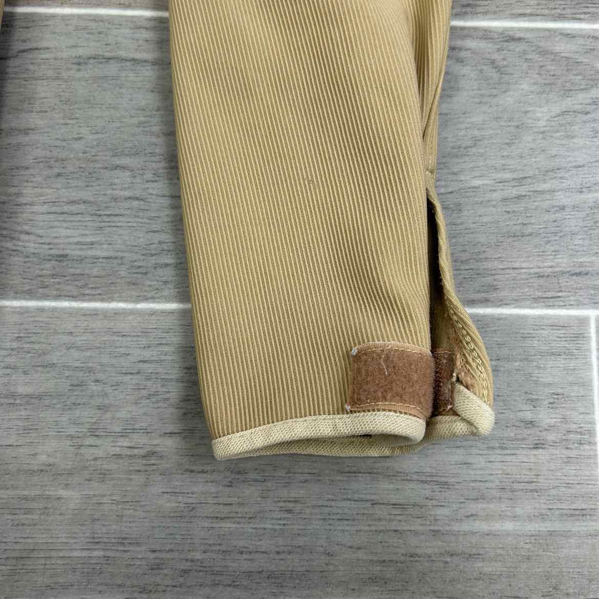 TuffRider Ribbed Knee Patch Breeches, Tan, Women's 26