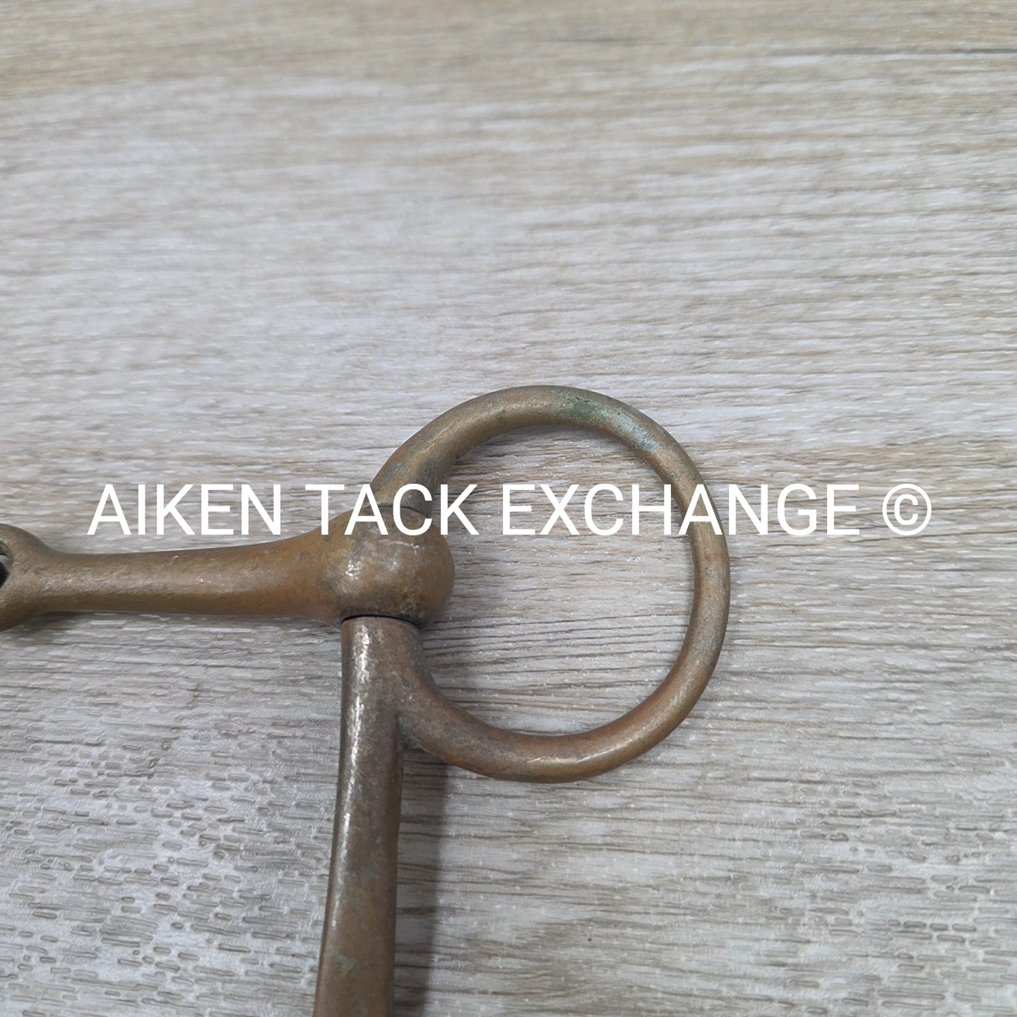 Never Rust Single Joint Half Cheek Bit 4.75"