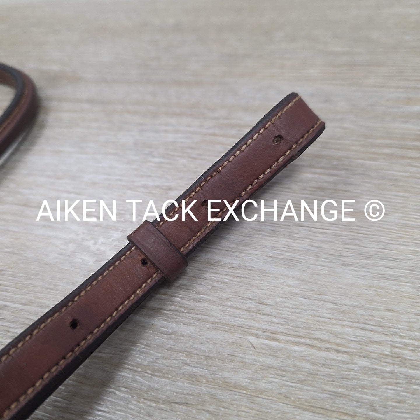 Crosby Square Raised Standing Martingale, Brown, Size Full
