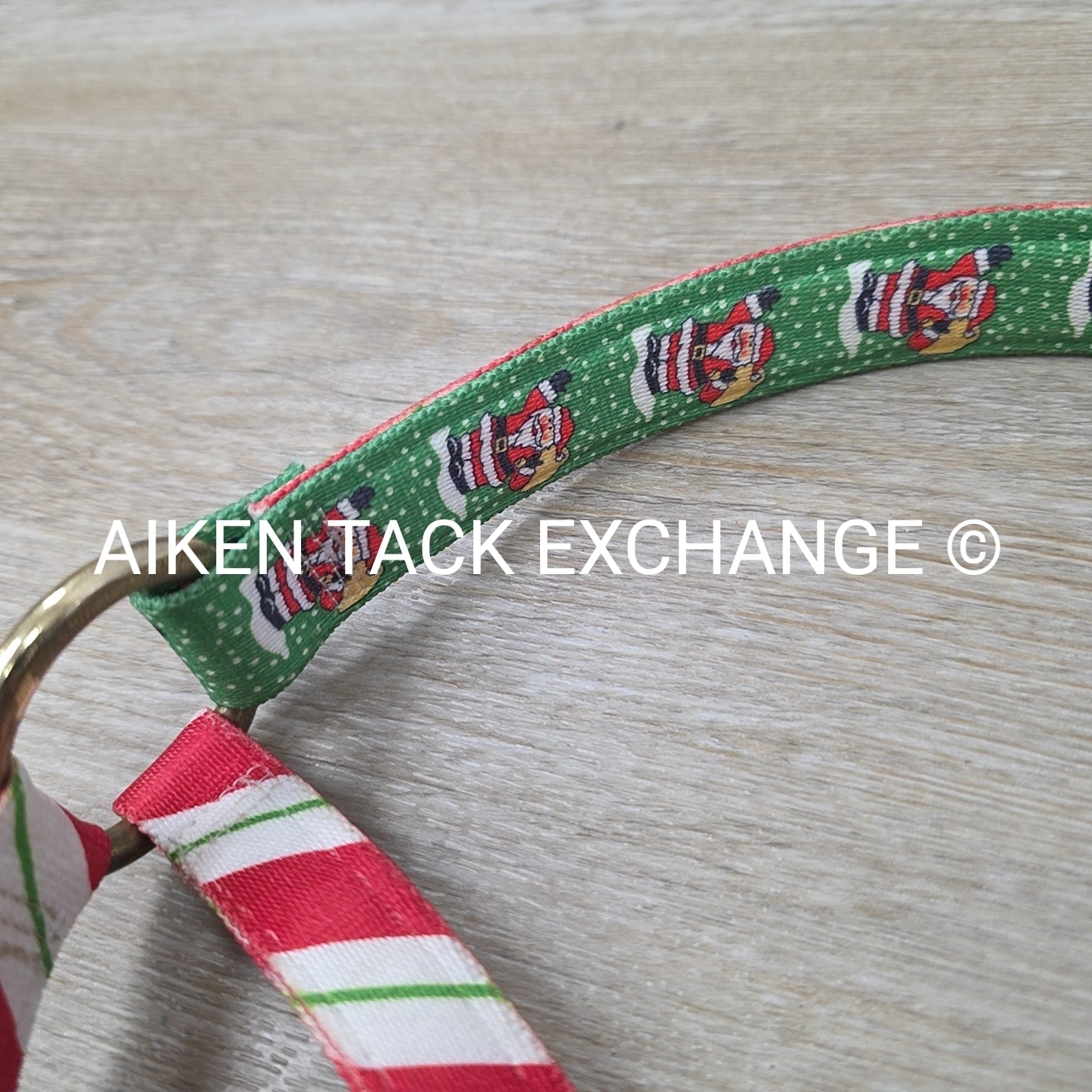 Red Haute Horse Breakaway Christmas Halter, Size Pony