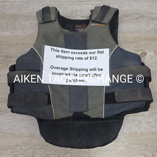 Charles Owen Airowear Showjumping Outlyne Safety Vest, Size Ladies L5 Slim Short