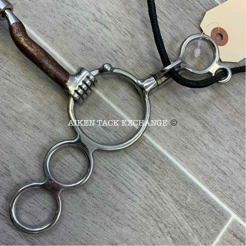 Myler 3 Ring Combination bit w/ Low Port Comfort Snaffle MB 04 5.25"