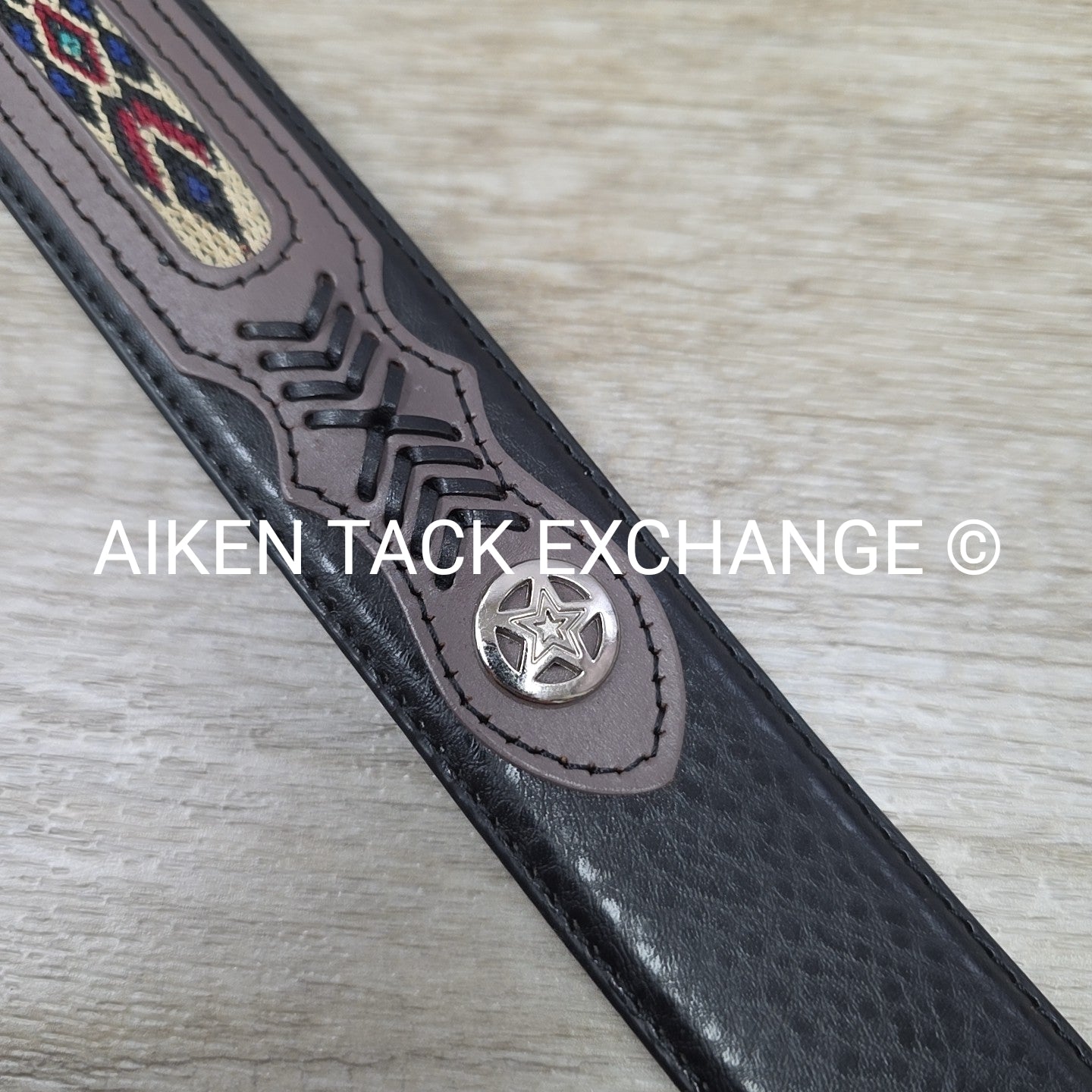 Leather Belt, Size Medium (34 - 36)