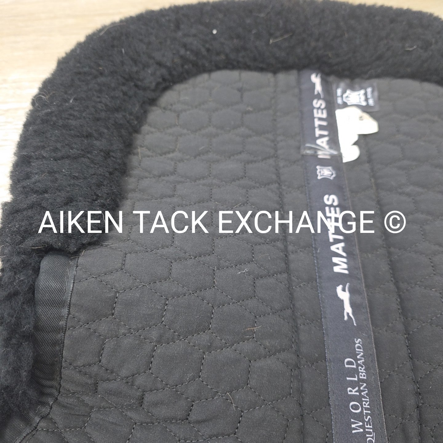 Mattes All Purpose Sheepskin Rolled Half Pad, Size Medium