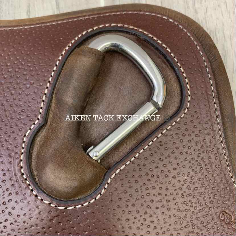 Forestier Belly Guard Stud Girth, Brown, 24"