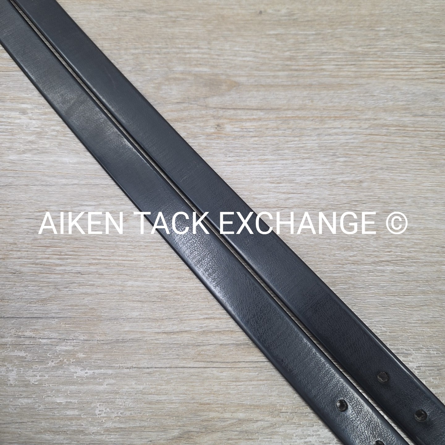 Synthetic Stirrup Leathers, Black, 60"