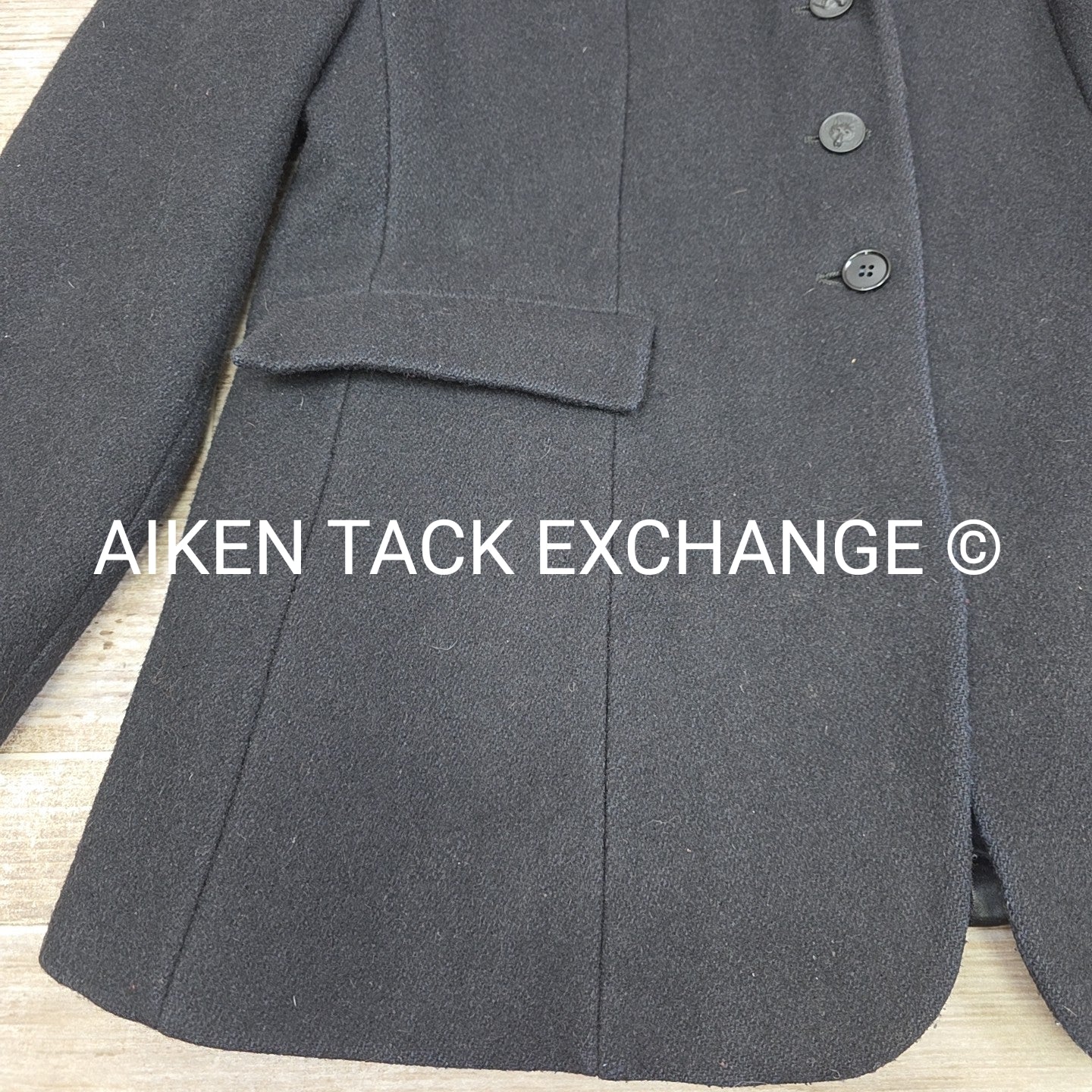 Classic Melton Hunt Coat, Size 20
