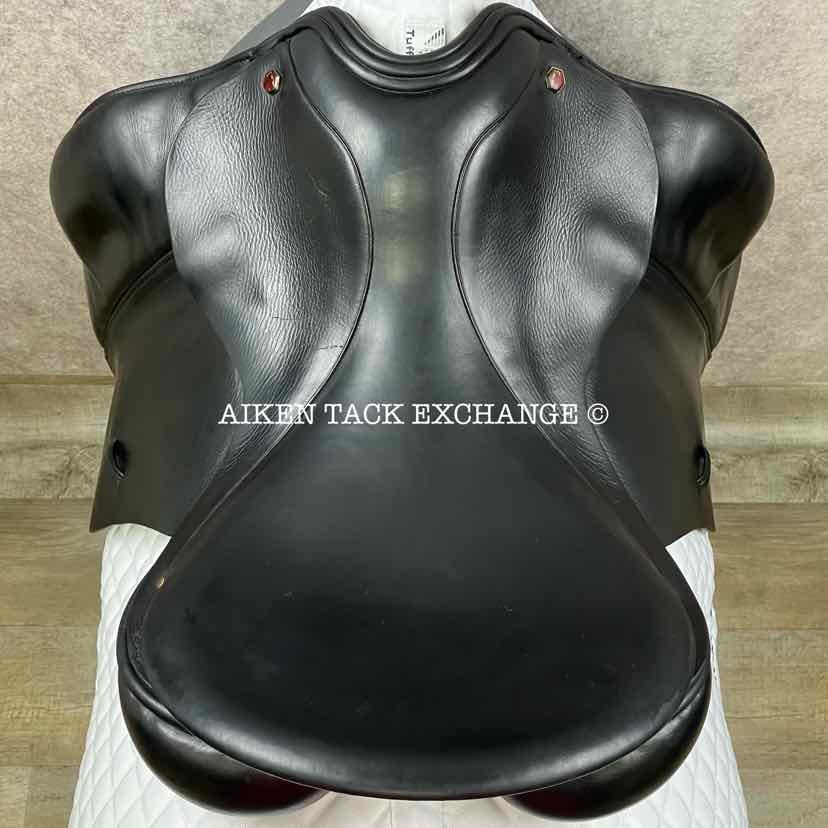 **SOLD** Albion SLK Dressage Saddle, 17.5" Seat, Medium Wide Tree, Wool Flocked Panels