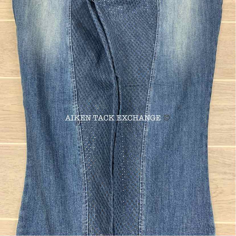 KL Select USG Marina Silicone Full Seat Breeches, Size 28