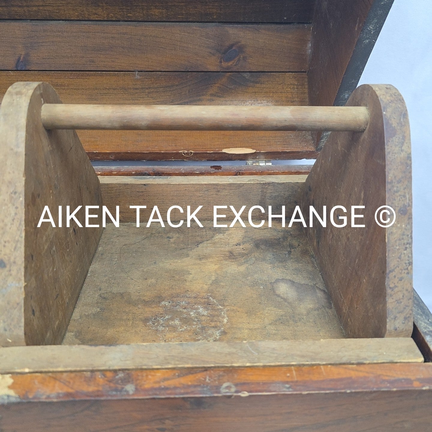 Saddle Rack with Tack Storage