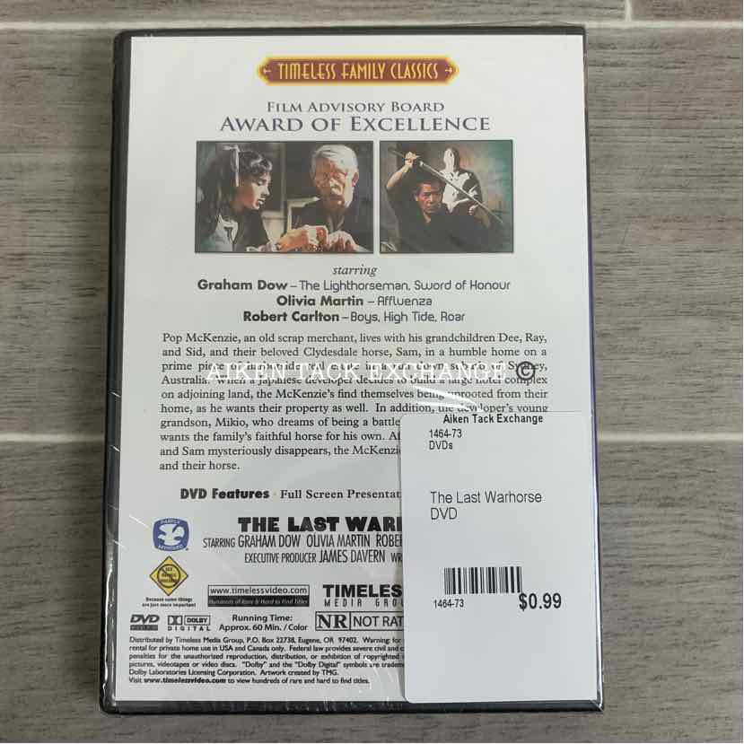 The Last Warhorse DVD