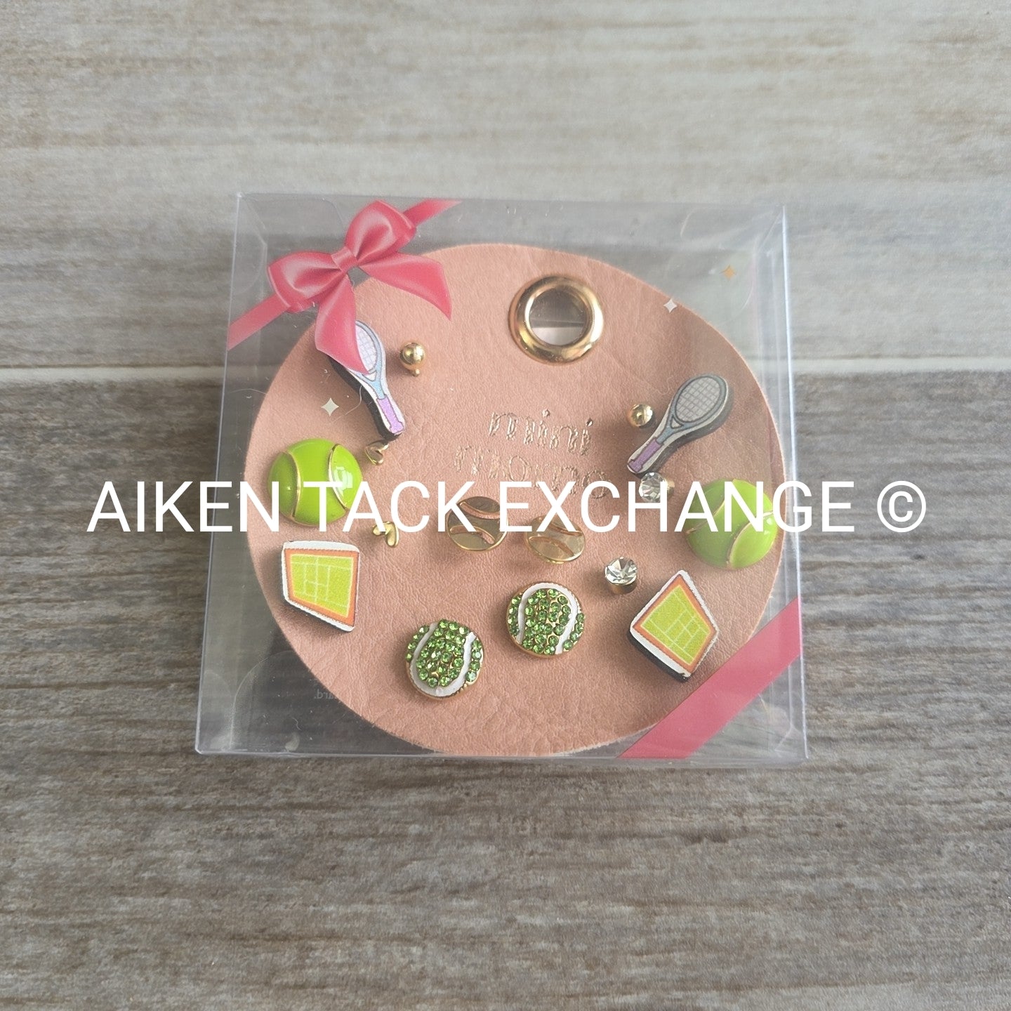 Tennis Earring Set - 8 Pairs Total