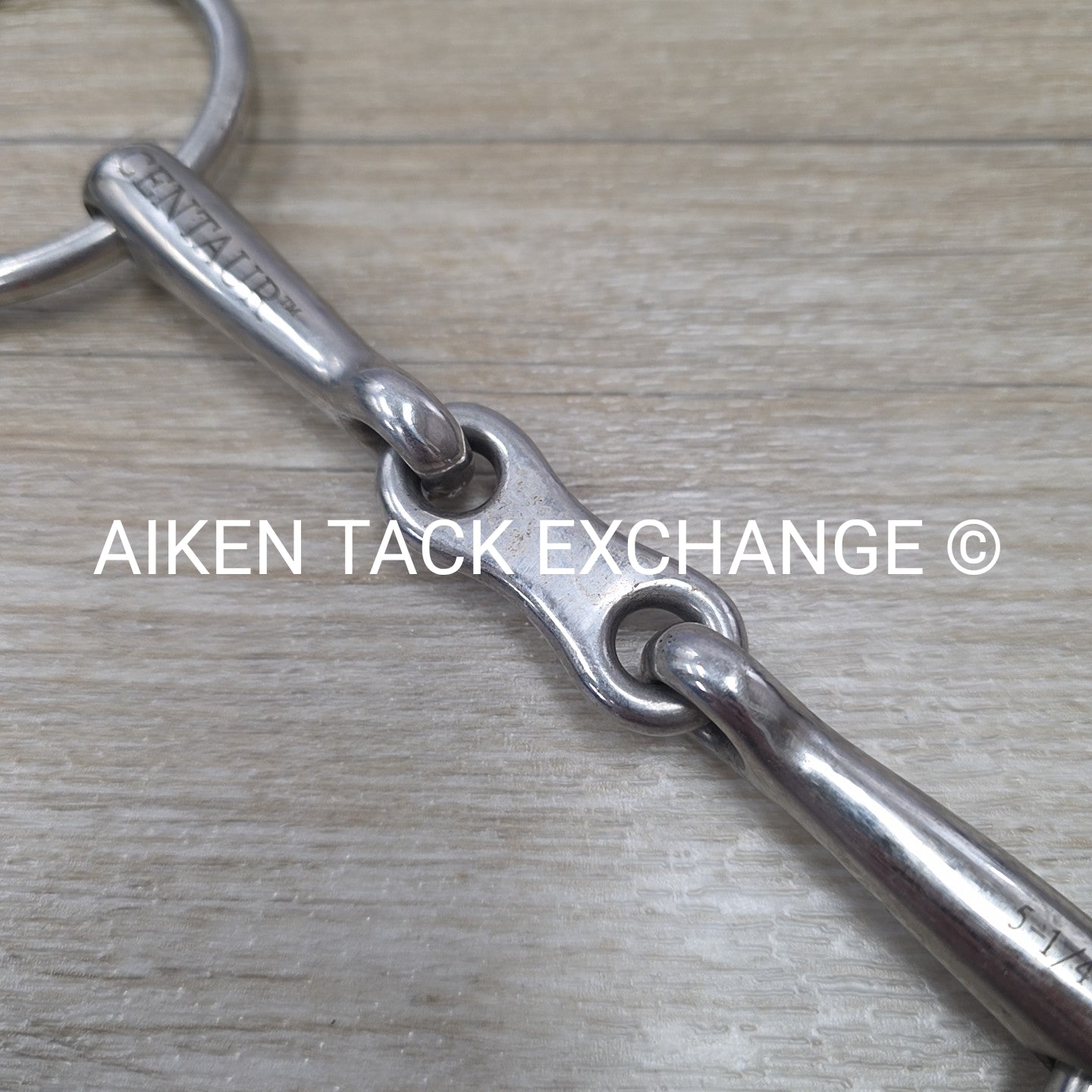 French Link Loose Ring Bradoon Bit 5.25"