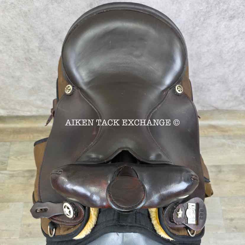 Big Horn 288 Cushion Flex Western Saddle, 16" Seat, Wide Flex Tree - Full QH Bars