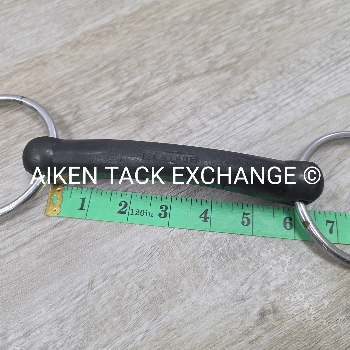 Hard Rubber Mullen Mouth Loose Ring Bit 5.25"