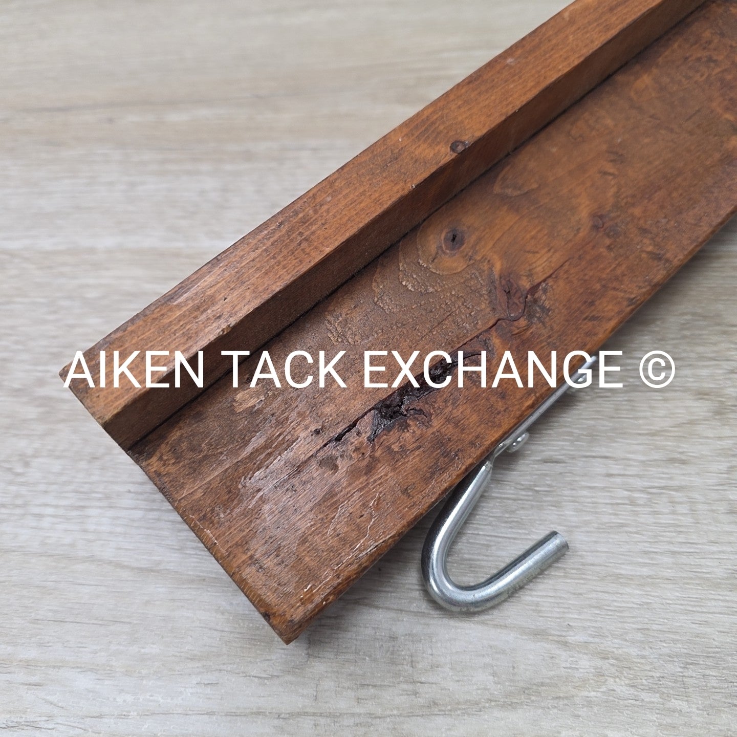 Wood Saddle Rack, 15.5" Long