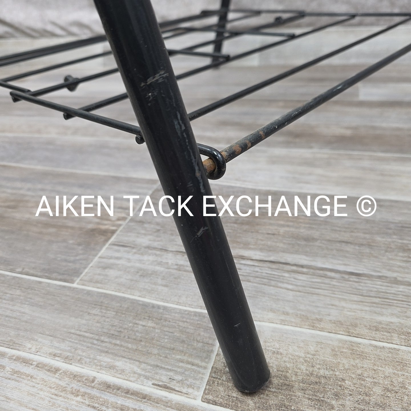 Folding Metal Western Saddle Rack
