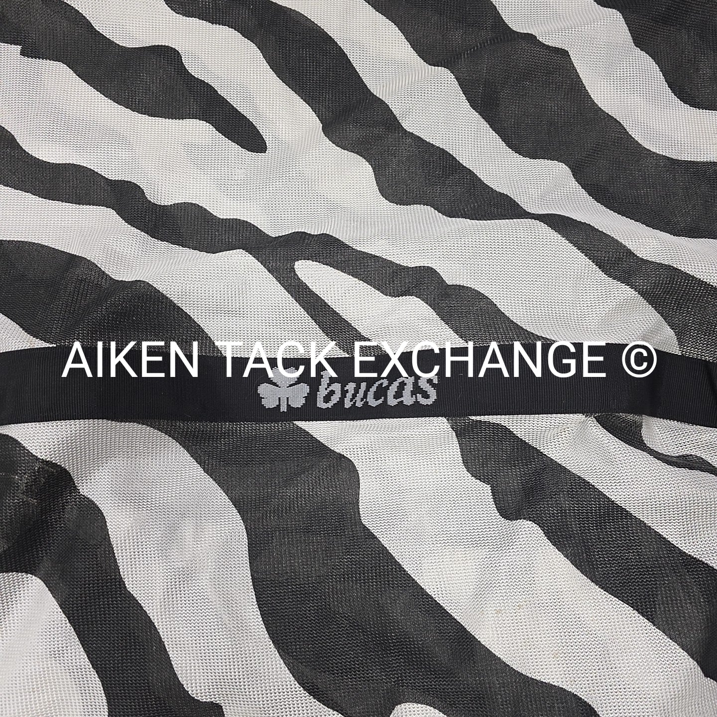 Bucas Buzz-Off Zebra Fly Sheet with Neck, 78"