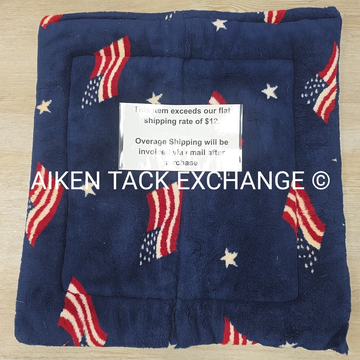 USA Heavy Fleece Western Saddle Pad, Pony, 25"x25"