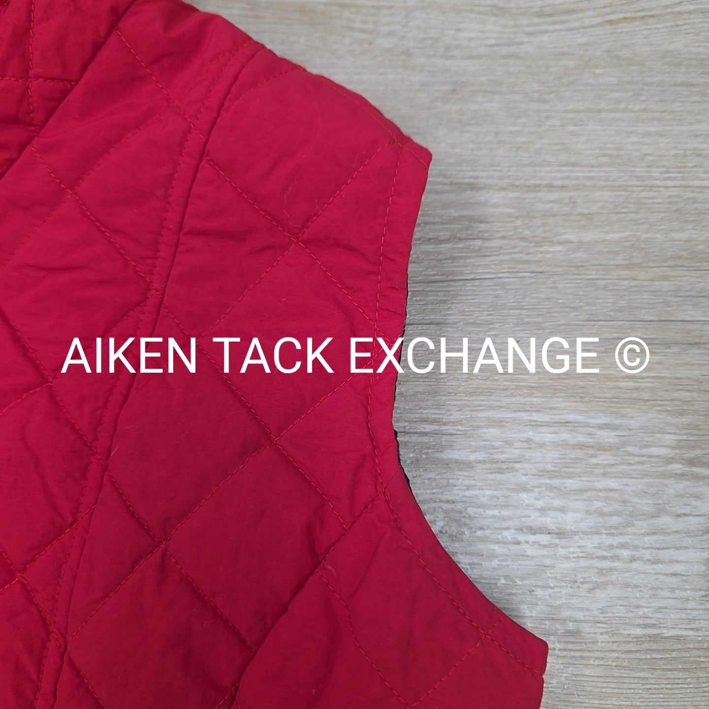 Golden Dress Quilted Vest, Size Small