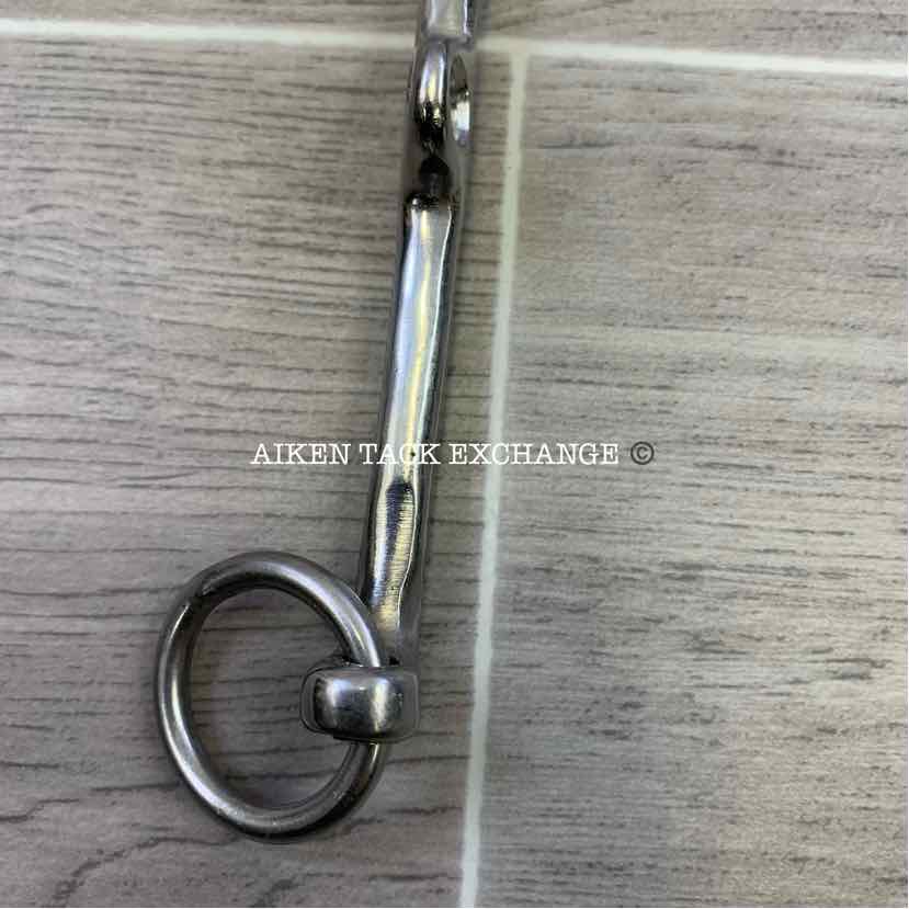 Korsteel Mullen Mouth Ported Fixed Cheek Weymouth Bit 4.75"