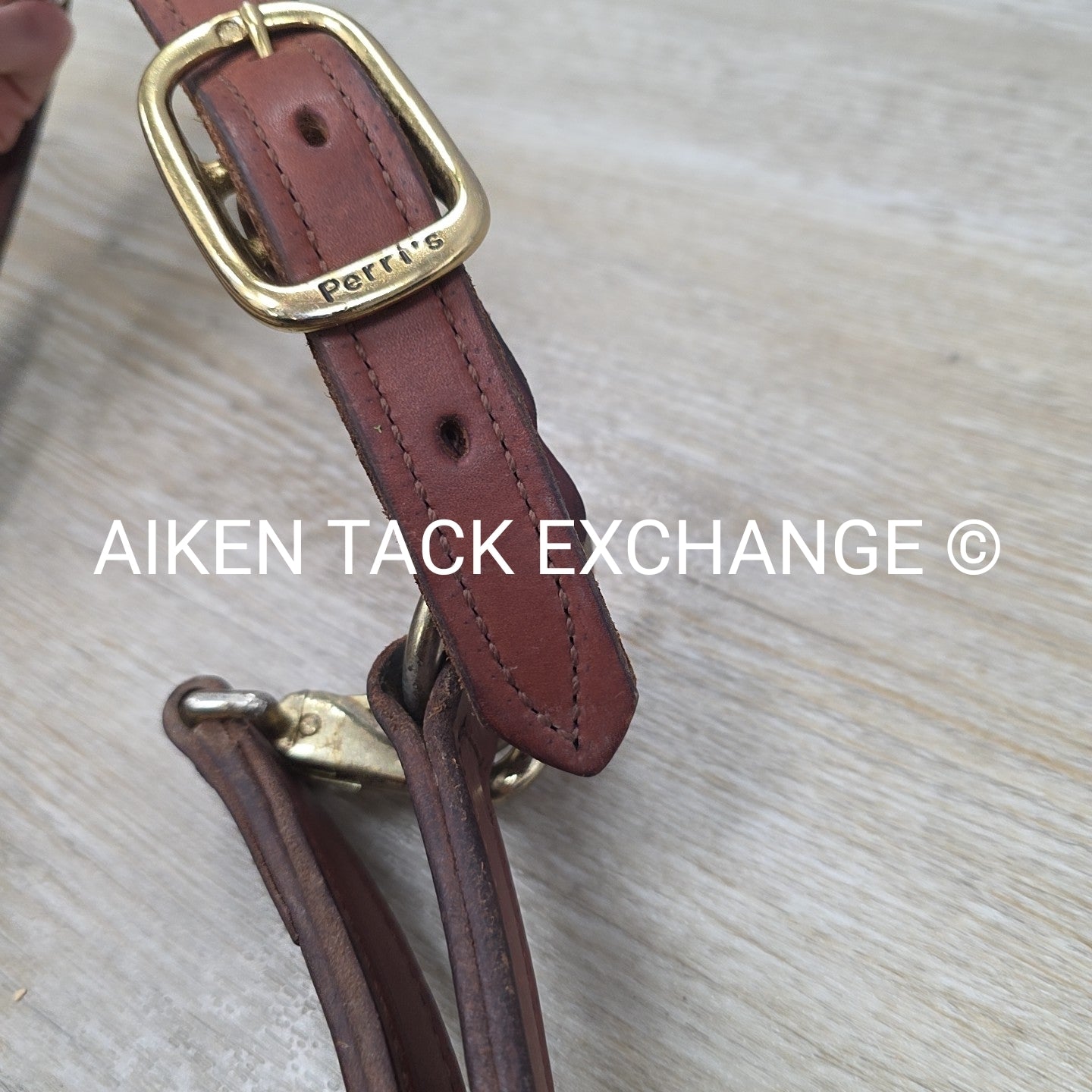 BARGAIN BUNDLE: Perri's Leather Halter with Leather Lead Chain