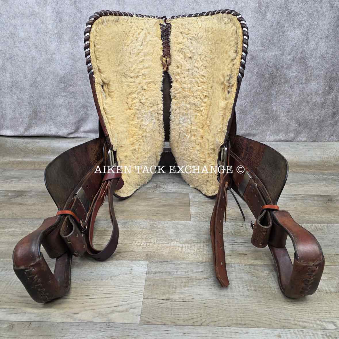 Tex Tan Hereford Western Saddle, 16" Seat, Regular Tree - Semi QH Bars