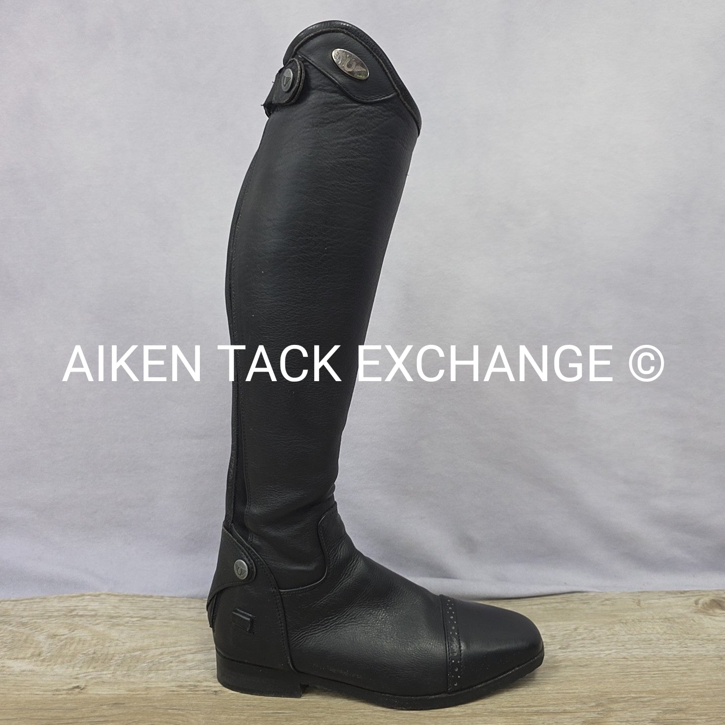 TuffRider Women's Regal Dress Tall Boots, Black, Size 8.5 XS