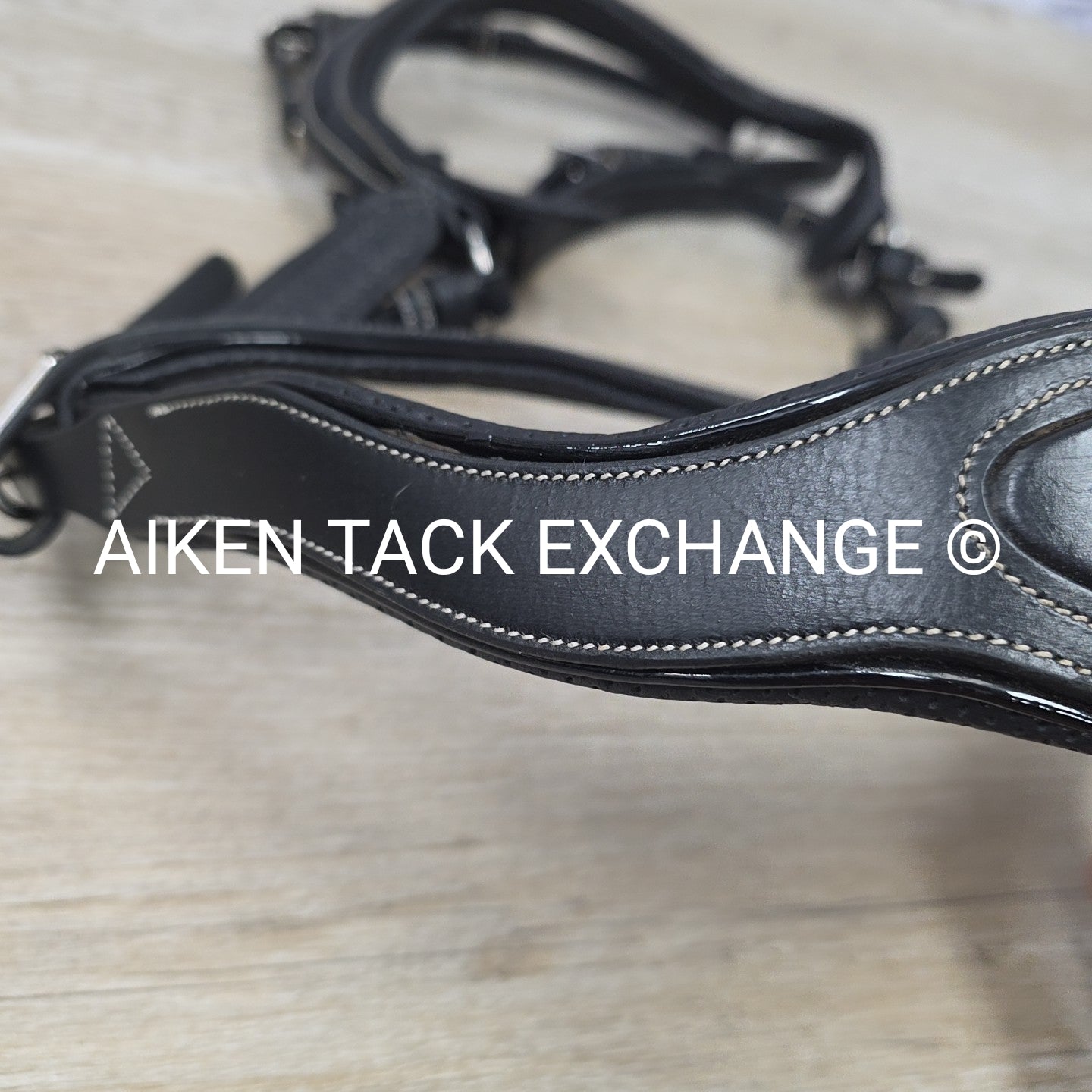 Jump'In One Manhattan Anatomic Bridle, No Reins, Black, Size Full