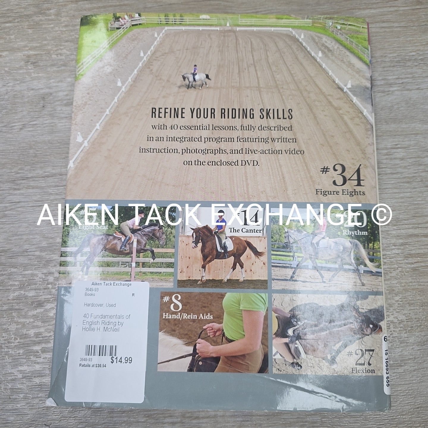 40 Fundamentals of English Riding by Hollie H. McNeil
