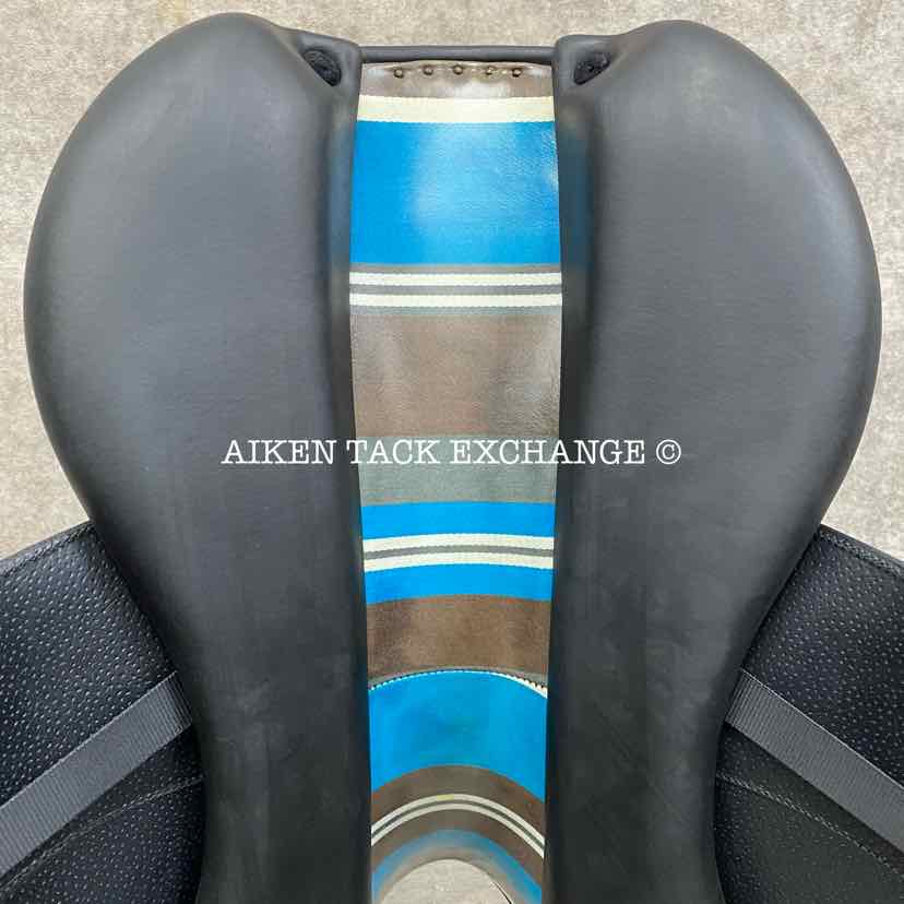 2019 Voltaire Adelaide Monoflap Dressage Saddle, 18" Seat, 2A Flap, Medium Wide/Wide Tree, PRO Panels, Full Buffalo Leather