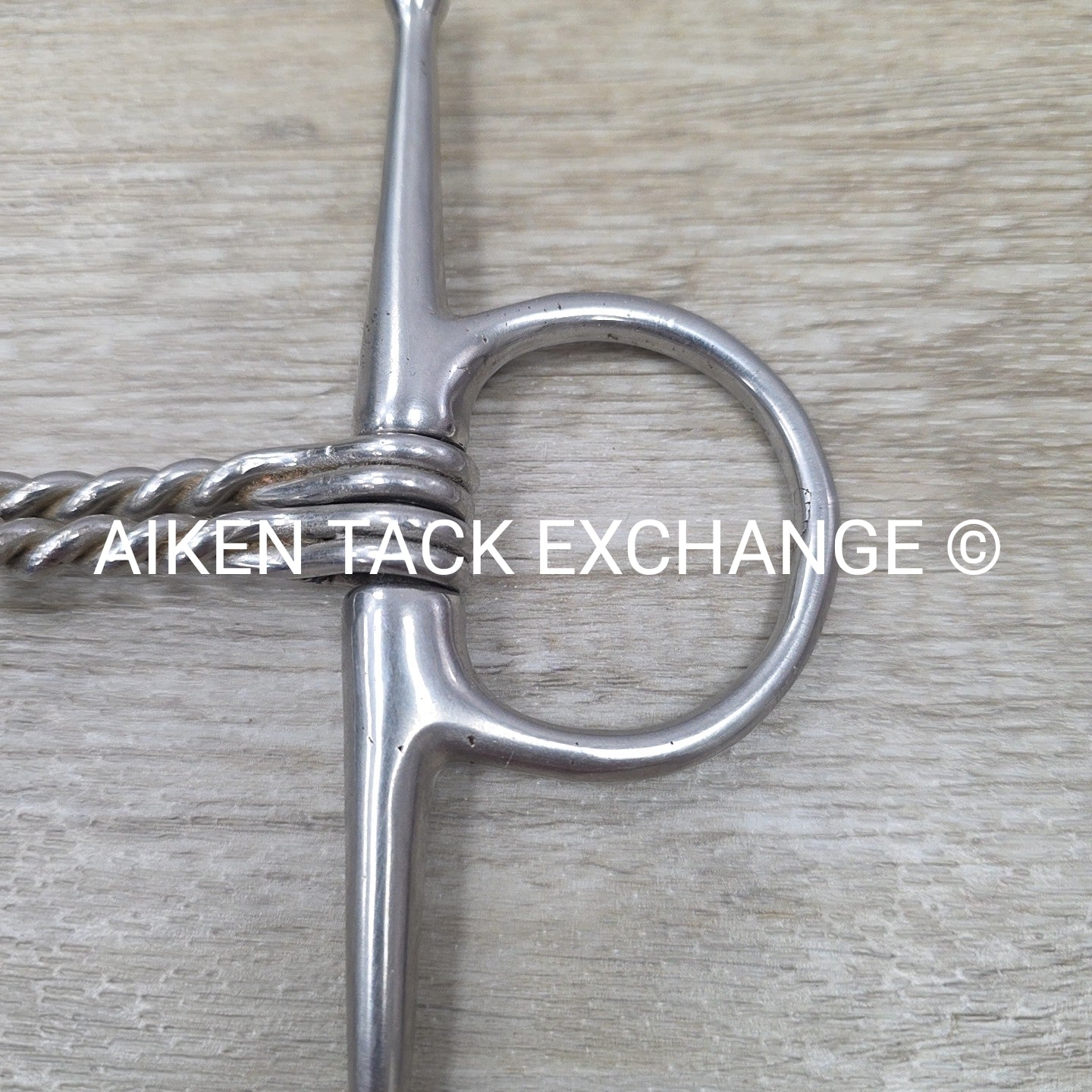 Double Twisted Wire Full Cheek Bit 4.75"